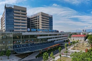 Bệnh viện Đa khoa Vĩnh Phúc, nơi liên quan đến vụ việc.