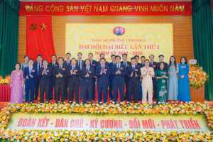 Ban Chấp hành Đảng bộ phường Vĩnh Phúc nhiệm kỳ 2025-2030.