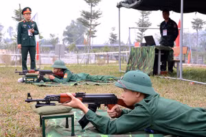 Hội thi Giáo dục quốc phòng và an ninh học sinh cấp THPT tỉnh Phú Thọ lần thứ I.