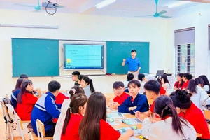 Học sinh Trường PT DTNT tỉnh Phú Thọ được học tập trong môi trường trang khang hiện đại.