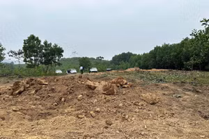 Hiện trường vụ việc.