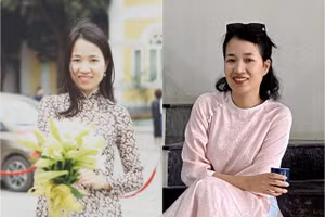 Cô giáo Trần Thị Thùy - Trường THPT Chuyên Vĩnh Phúc.