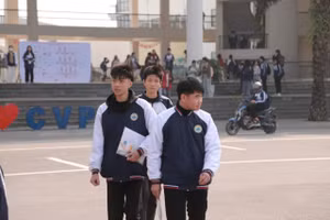 Trường THPT Chuyên Vĩnh Phúc dẫn đầu toàn tỉnh về số thí sinh đạt giải.