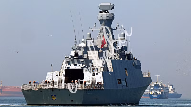 Tàu hộ vệ Hetman Ivan Mazepa của Ukraine lần đầu tiên chạy thử trên biển
