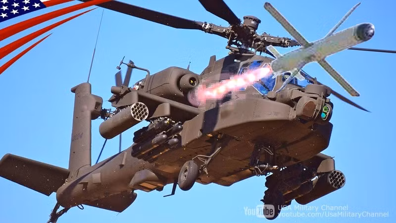 Trực thăng Apache Mỹ mạnh vượt trội nhờ tên lửa Spike NLOS Israel