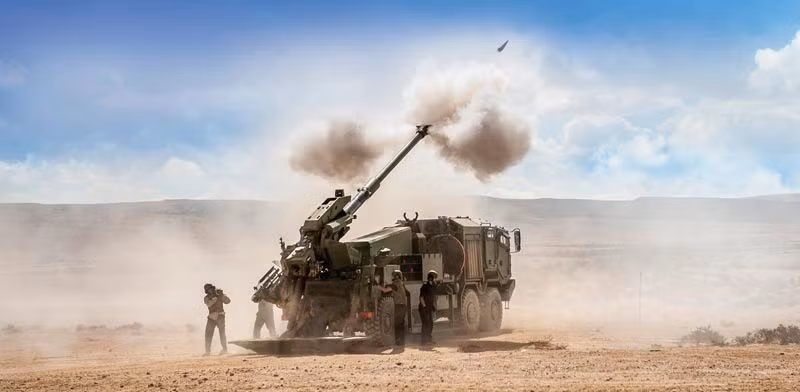 Israel sản xuất pháo tự hành Atmos ngay trên đất khách hàng