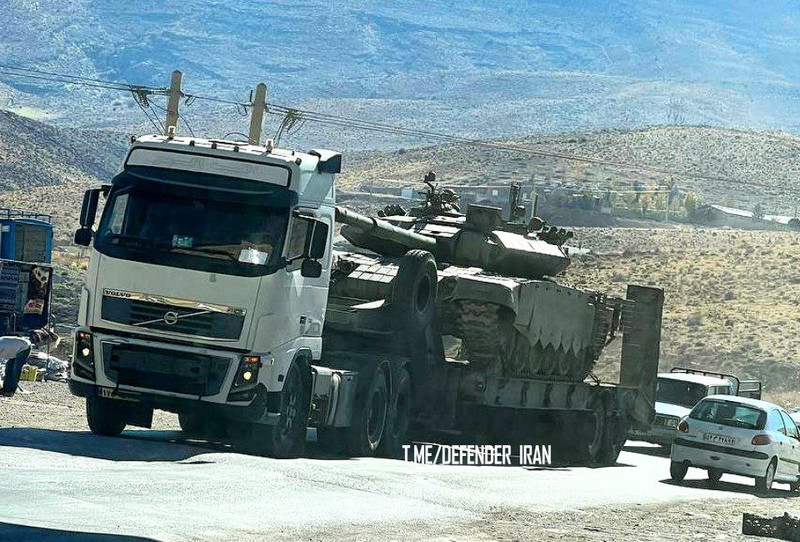 Quân đội Iran bắt đầu nhận hàng loạt xe tăng T-72F tương tự T-90M