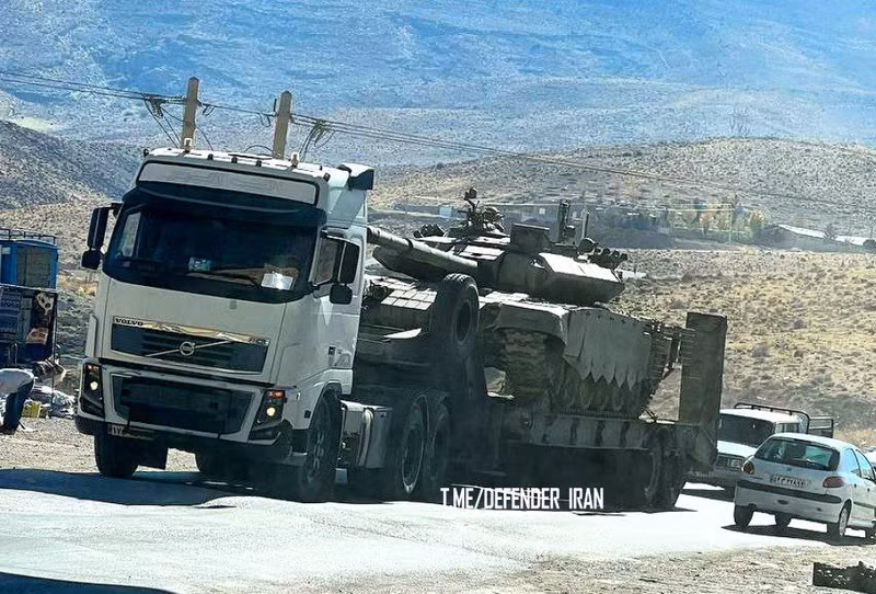 Quân đội Iran bắt đầu nhận hàng loạt xe tăng T-72F tương tự T-90M