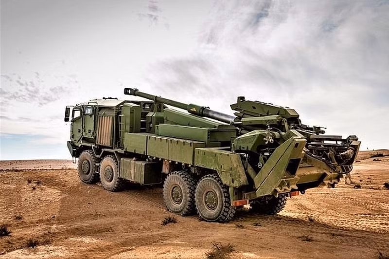 Israel sản xuất pháo tự hành Atmos ngay trên đất khách hàng