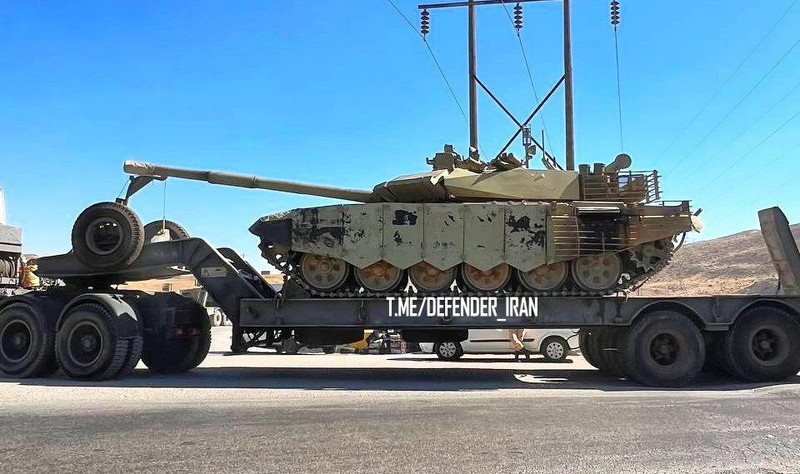 Quân đội Iran bắt đầu nhận hàng loạt xe tăng T-72F tương tự T-90M