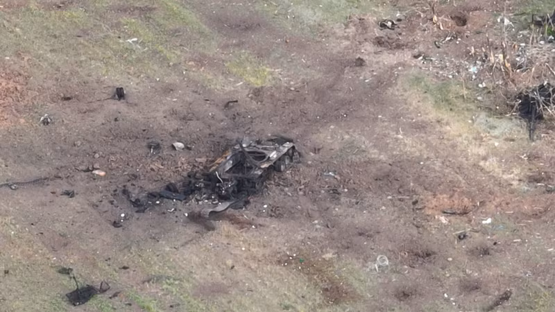 'Nghĩa địa' thiết giáp Nga được hình thành gần Staromayorsky