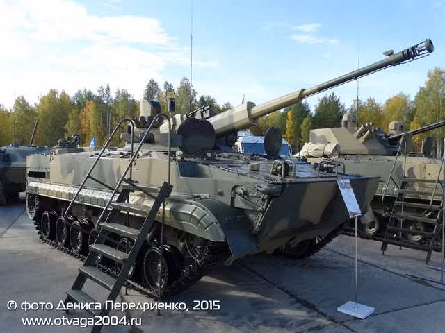 Pháo 57 mm trên BMP-3 sẽ dễ dàng bắn hạ M2 Bradley