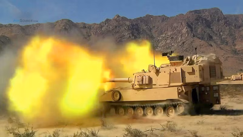 Mỹ đặt mua thêm hàng loạt pháo tự hành M109A7