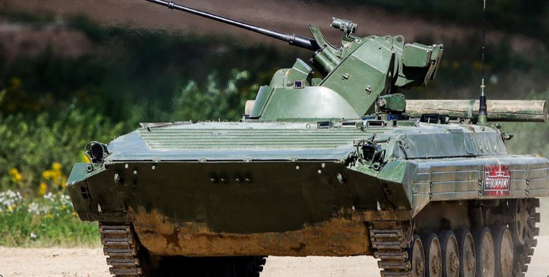Hàng loạt xe chiến đấu bộ binh BMP-1AM Basurmanin hiện đại hóa ra trận