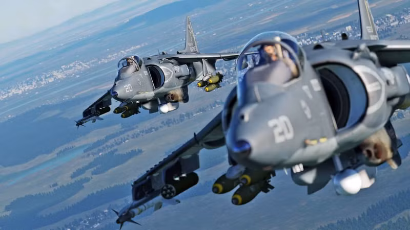 AV-8B Harrier II 'đồ cổ' lập chiến công khó tin tại Biển Đỏ