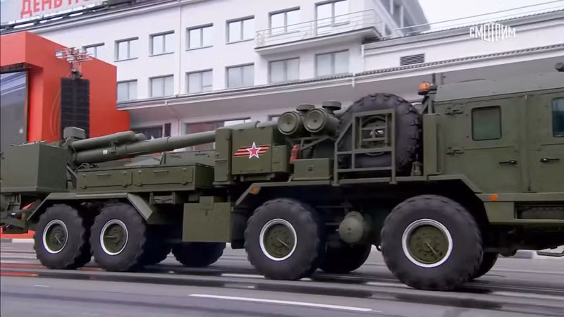 Tầm bắn của pháo tự hành 2S43 Malva tăng mạnh để chống lại pháo binh NATO