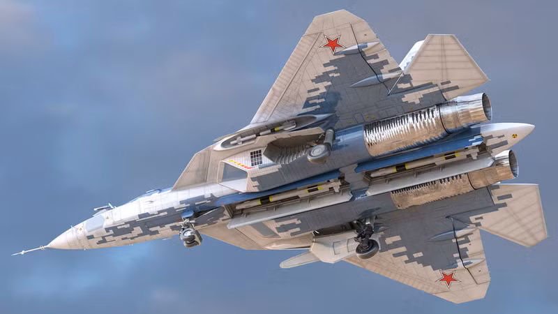 Tiêm kích Su-57 nhận tên lửa mới có tầm bắn 300 km