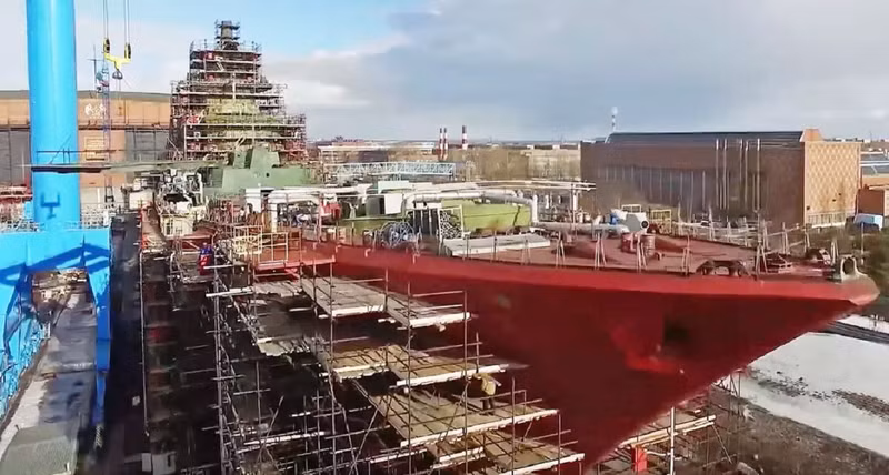 Chi phí sửa chữa tàu tuần dương Đô đốc Nakhimov vượt quá 200 tỷ rúp