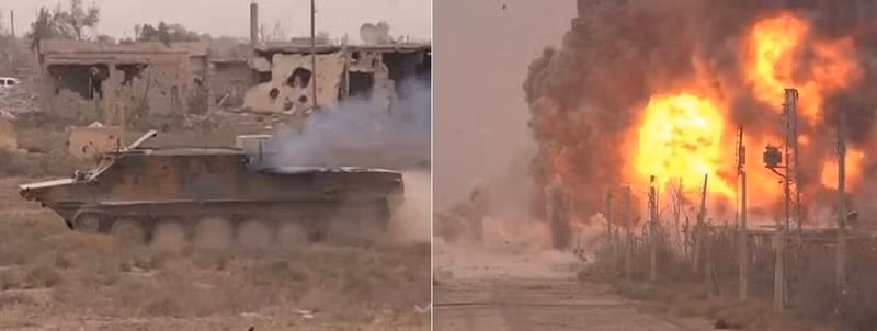 Quân đội Nga mất thiết giáp chở quân BTR-50 'hàng hiếm'