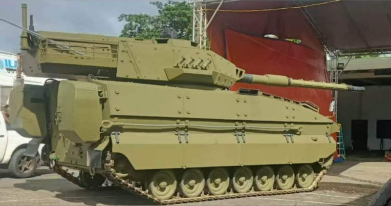 Philippines nhận lô xe tăng Sabrah mới từ Israel