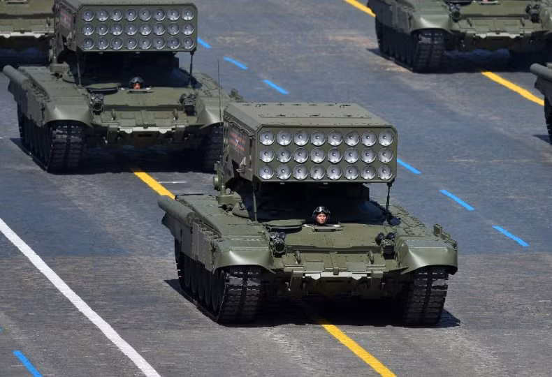 TOS-1A Solntsepek nâng cấp trở thành 'vũ khí chết người' 
