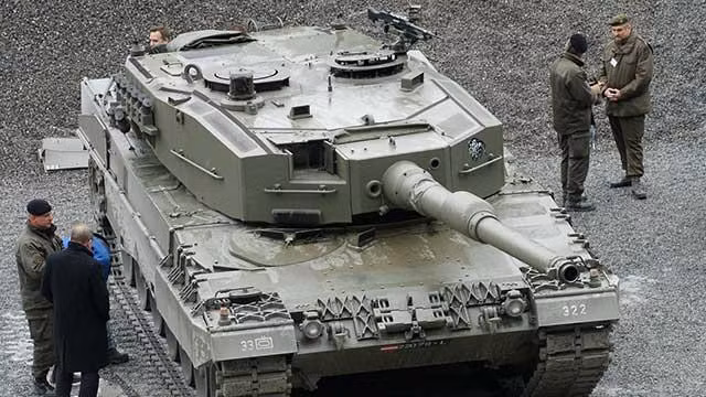 Leopard 2A4 của Đức dễ bị tấn công hơn so với T-54