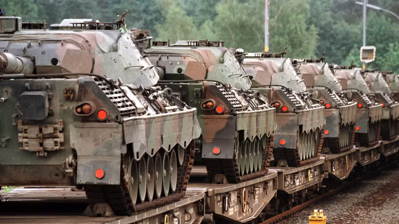 Xe tăng Leopard 1A5 đã sẵn sàng