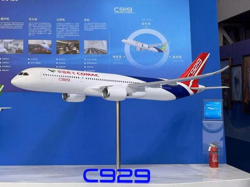 Tiết lộ tiến độ dự án máy bay chở khách C929 của Nga - Trung Quốc