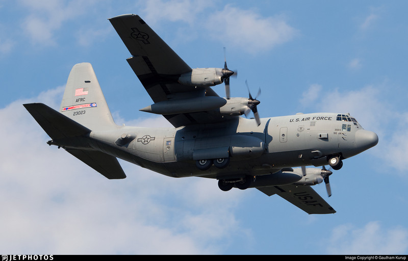 Mỹ tặng máy bay vận tải C-130H Hercules cho đồng minh thân thiết