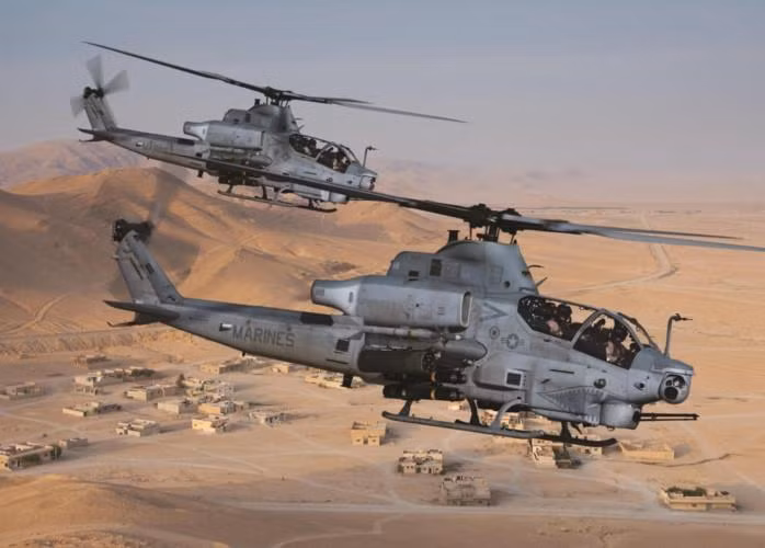 Trực thăng AH-1Z Viper nhận thêm hợp đồng lớn