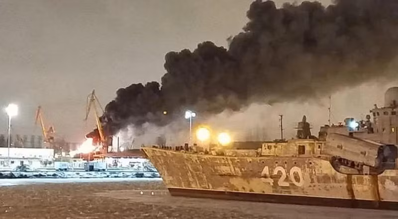 Tàu hộ vệ Provorny sắp được khôi phục hoàn toàn sau vụ cháy lớn