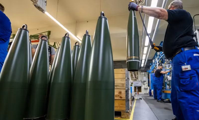 Xuất khẩu vũ khí của Đức đạt mức kỷ lục