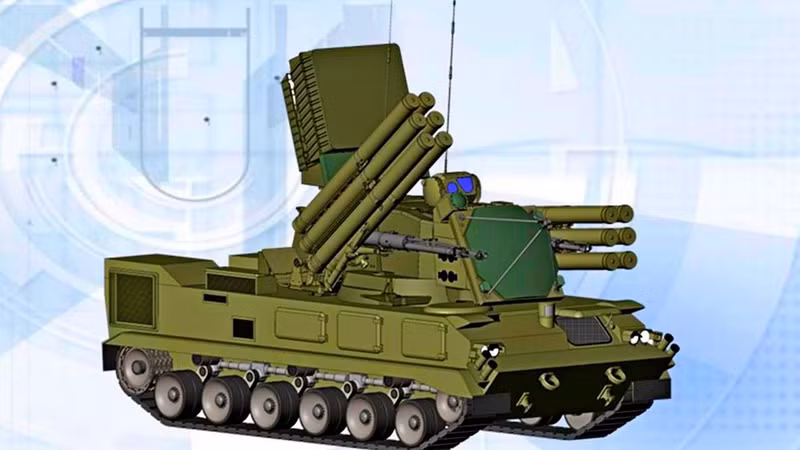 Hoàn thành thử nghiệm phiên bản bánh xích của hệ thống Pantsir