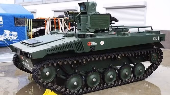 Robot Marker không thể sử dụng do dễ tổn thương trước tác chiến điện tử