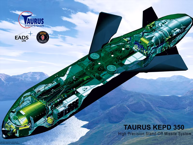 Tên lửa hành trình không đối đất Taurus là loại đạn tấn công tầm xa được đánh giá là tiên tiến hàng đầu thế giới vào thời điểm hiện nay, thậm chí mạnh hơn cả Storm Shadow hay Scalp EG do Anh/Pháp sản xuất. Tính năng 'như phim viễn tưởng' của tên lửa hành trình Taurus