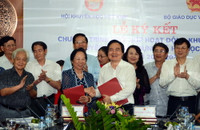 Bộ GD&ĐT ký kết chương trình phối hợp công tác với Hội Khuyến học Việt Nam ảnh 1