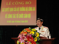 Lễ bổ nhiệm Giám đốc Công an thành phố Hà Nội ảnh 10