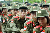 Học sinh Thái Bình hướng về biển đảo Tổ quốc ảnh 8