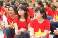 Học sinh Thái Bình hướng về biển đảo Tổ quốc ảnh 10