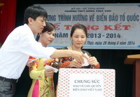 Học sinh Thái Bình hướng về biển đảo Tổ quốc ảnh 15