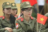 Học sinh Thái Bình hướng về biển đảo Tổ quốc ảnh 6