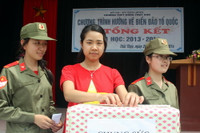 Học sinh Thái Bình hướng về biển đảo Tổ quốc ảnh 13