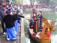 Hội Lim: Liền anh, liền chị phớt lờ lệnh cấm, vô tư nhận tiền ảnh 3 Vừa hát vừa đưa khay ra “đỡ” tiền