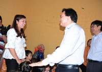 Bộ trưởng Phùng Xuân Nhạ: Phải chuẩn bị cho trường vùng lũ bước vào năm học mới với tâm thế tốt nhất ảnh 3 Bộ trưởng Phùng Xuân Nhạ: Phải chuẩn bị cho trường vùng lũ bước vào năm học mới với tâm thế tốt nhất ảnh 3