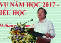 Bộ trưởng Phùng Xuân Nhạ giao nhiệm vụ năm học cho Giáo dục Tiểu học ảnh 1 Bộ trưởng Phùng Xuân Nhạ giao nhiệm vụ năm học cho Giáo dục Tiểu học ảnh 1