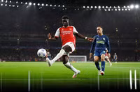 Chùm ảnh: Arsenal 'vùi dập' PSV sau 6 năm trở lại Champions League 