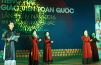 Khai mạc Liên hoan tiếng hát giáo viên toàn quốc khu vực miền núi phía Bắc ảnh 6 Khai mạc Liên hoan tiếng hát giáo viên toàn quốc khu vực miền núi phía Bắc ảnh 6