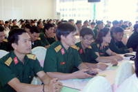 Tập huấn giảng viên, giáo viên GDQPAN khu vực phía Nam năm 2015 ảnh 7 Tập huấn giảng viên, giáo viên GDQPAN khu vực phía Nam năm 2015 ảnh 7