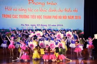 Tiếp tục đẩy mạnh phong trào “Hát và sáng tác ca khúc dành cho thiếu nhi” ảnh 5