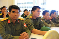 Bế mạc hội nghị tập huấn giảng viên, giáo vên GDQPAN khu vực phía Nam ảnh 5